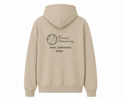 Hoodie (photo + background embroidered)