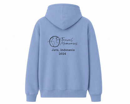 Hoodie (photo + background embroidered)