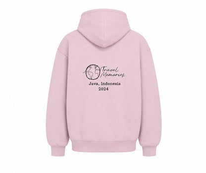 Hoodie (photo + background embroidered)