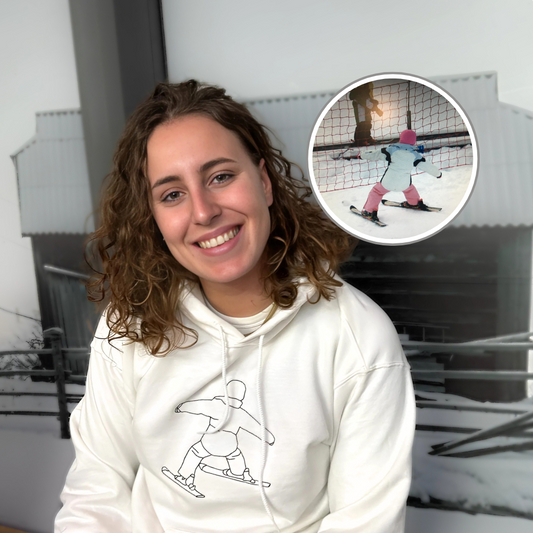 Gepersonaliseerde Wintersport Hoodie